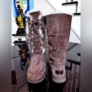 UGG Women's Appalachian Lace-Up Shearling Boots